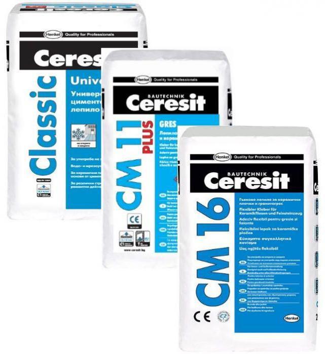 &nbsp;Ceresit CM Клей для плитки и керамогранита 25кг